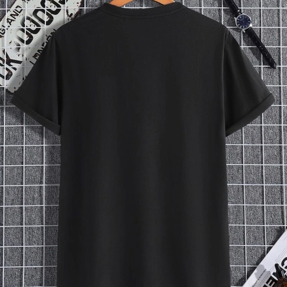 Men's T-Shirts íPlaying Card Print Tee T-Shirts - Picture 3 of 6